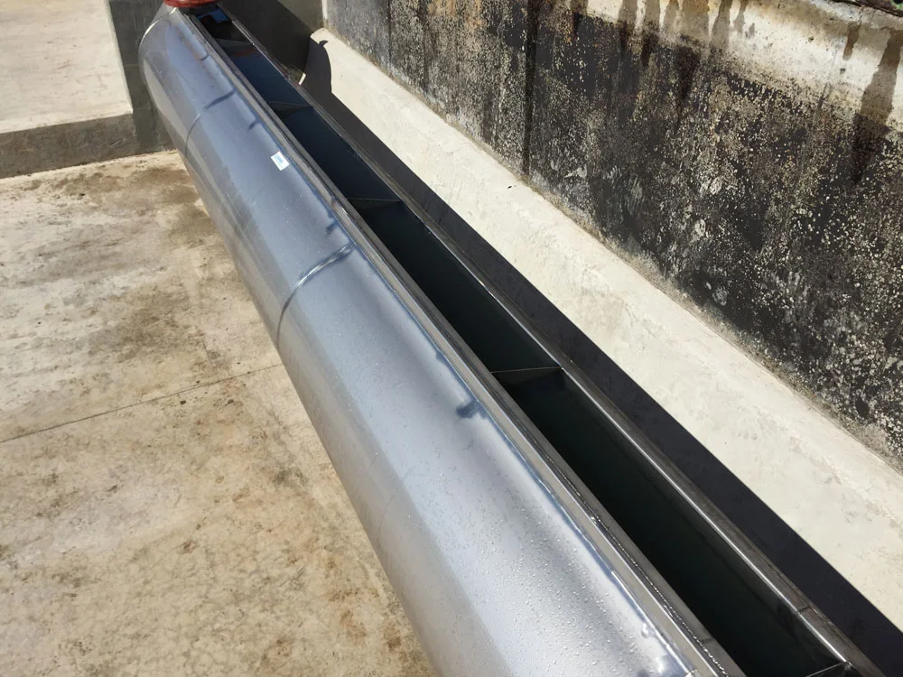 Structure métallique pour station de traitement des eaux, ADI Laval.