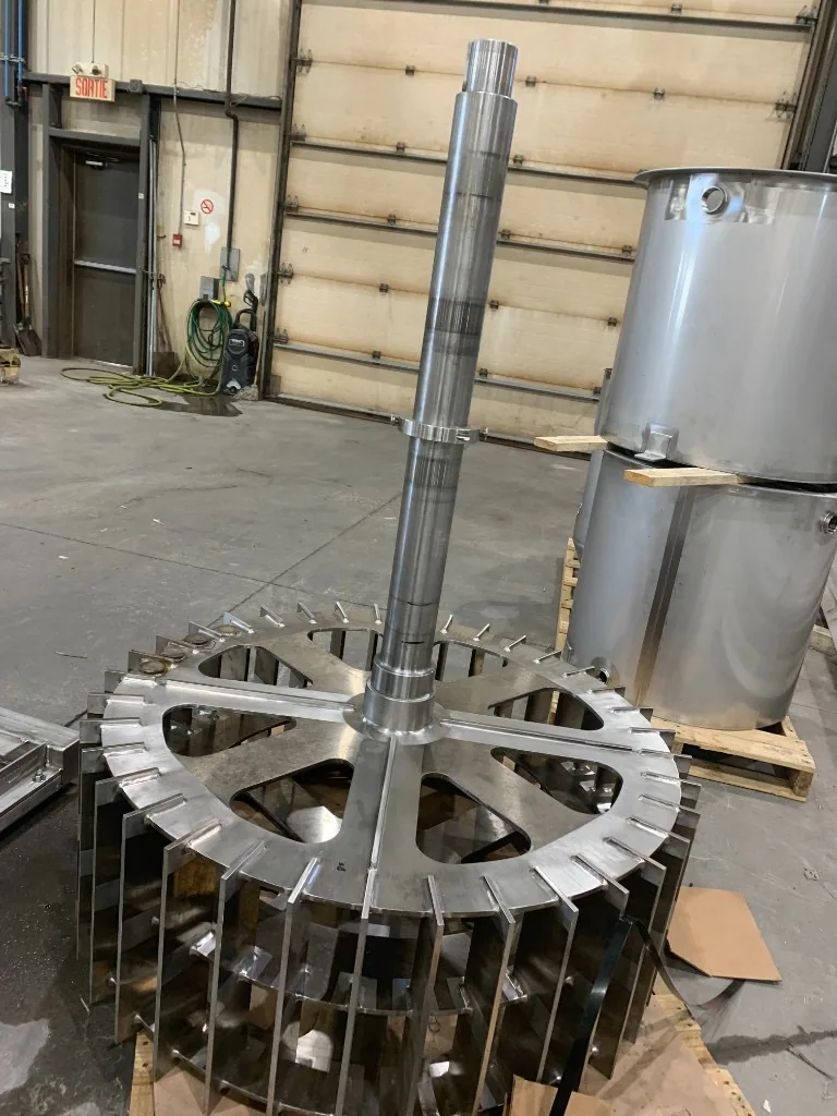 Pulp & paper - fabrication acier sur mesure Laval