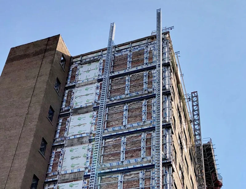 Structures pour le QG du SPVM à Montréal